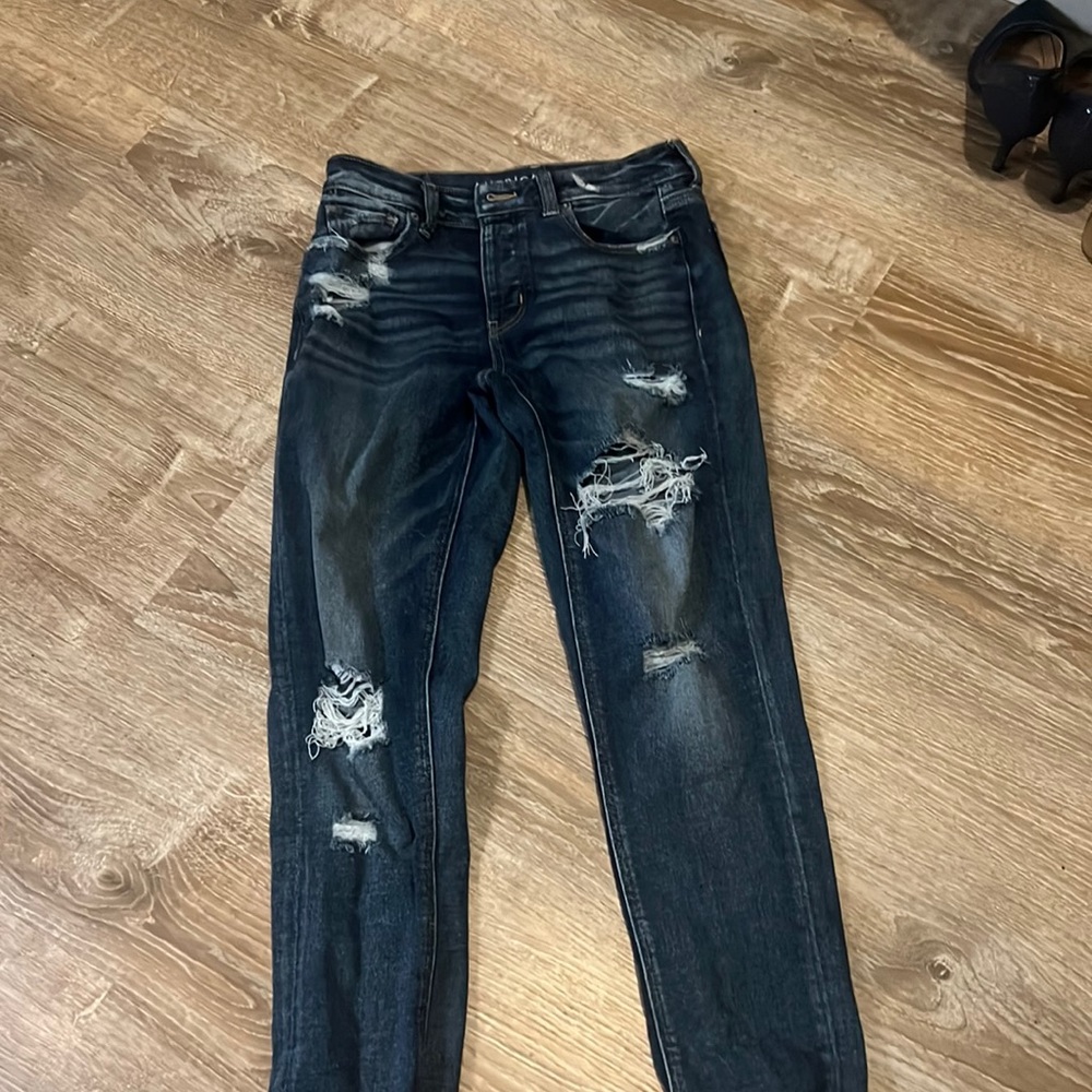 Dark blue american eagle jeans